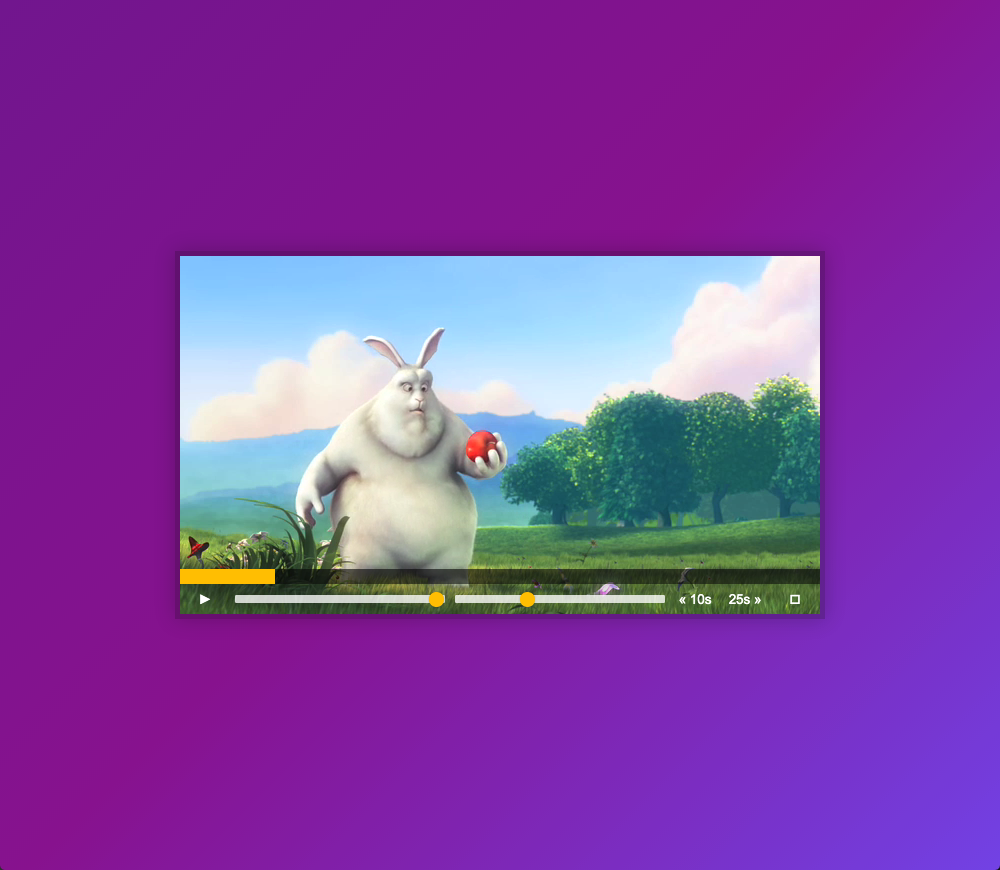 Custom HTML5 Video Player